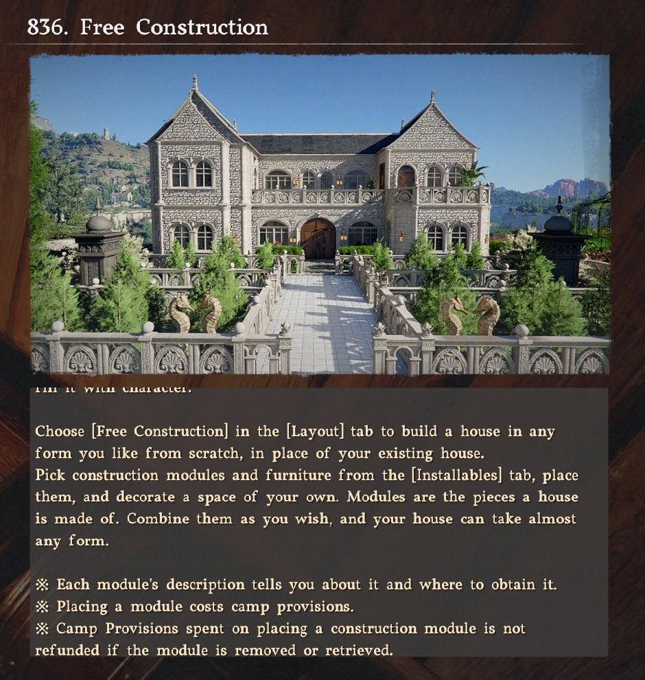 Upgraded Housing System