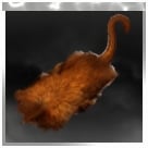 Red Howler Monkey Skin