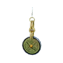 Engraved Gold Earring