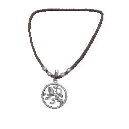 Engraved Silver Necklace