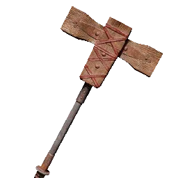Entwined Red Thread Hammer